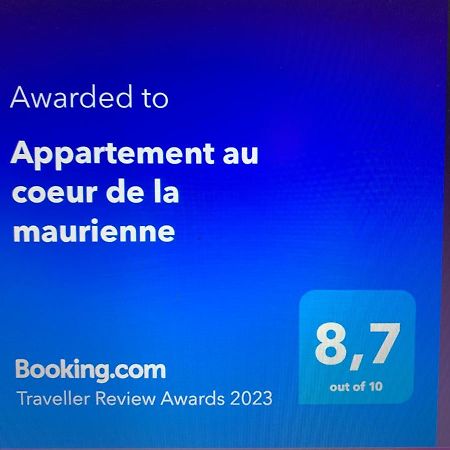 Appartement Au Coeur De La Maurienne Saint-Etienne-de-Cuines Kültér fotó